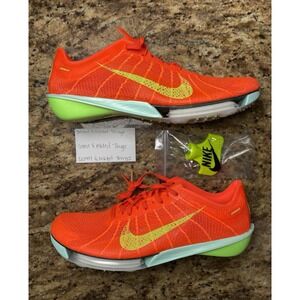 Men Size 7.5 Nike Air Zoom Victory 2 Crimson/Lime Track & Field Cleat FD8411-600